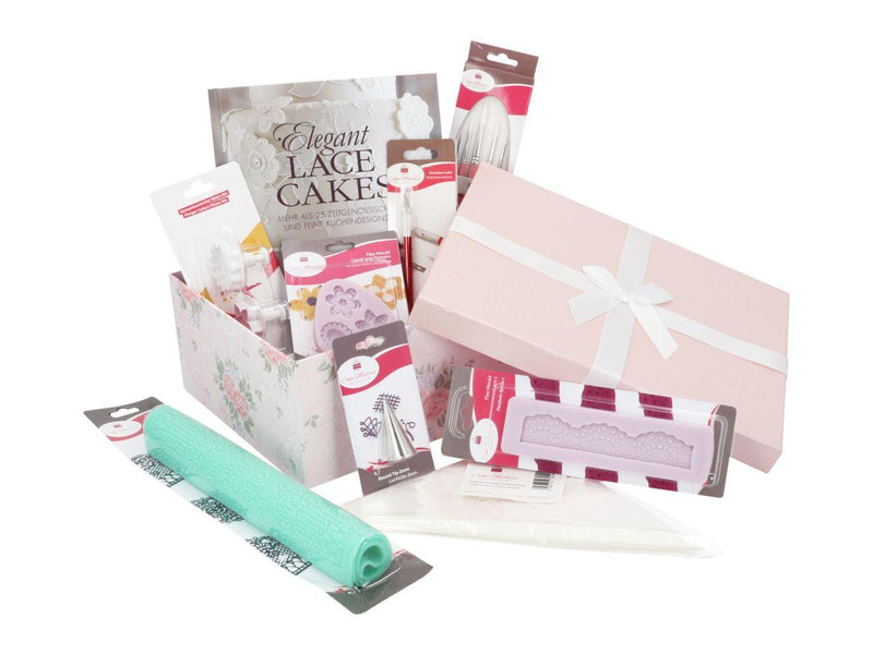 Buchset Elegant Lace Cakes - Tortendekoshop