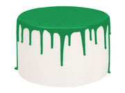 Cake Drip Dunkel Grün, 250g - Tortendekoshop