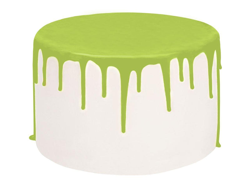 Cake Drip Hell Grün, 250g - Tortendekoshop