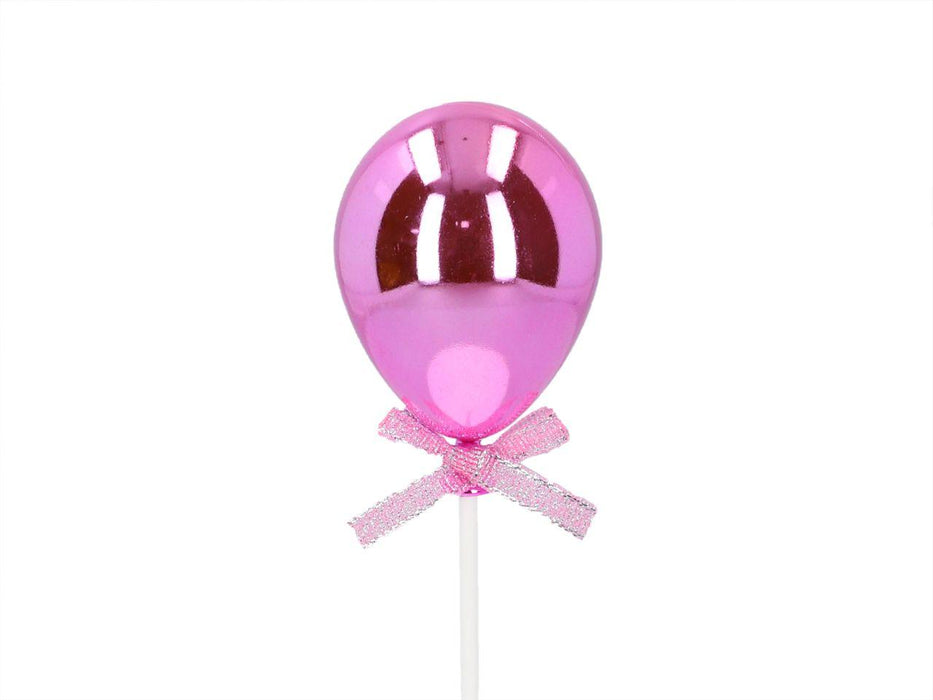 Cake Topper Ballon pink, 3D - Tortendekoshop