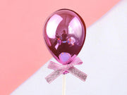 Cake Topper Ballon pink, 3D - Tortendekoshop