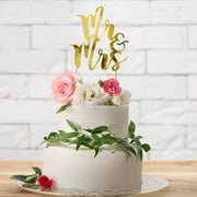 Cake Topper Mr. & Mr. Gold - Tortendekoshop
