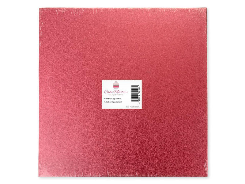 Cakeboard quadrat, 35cm, pink - Tortendekoshop