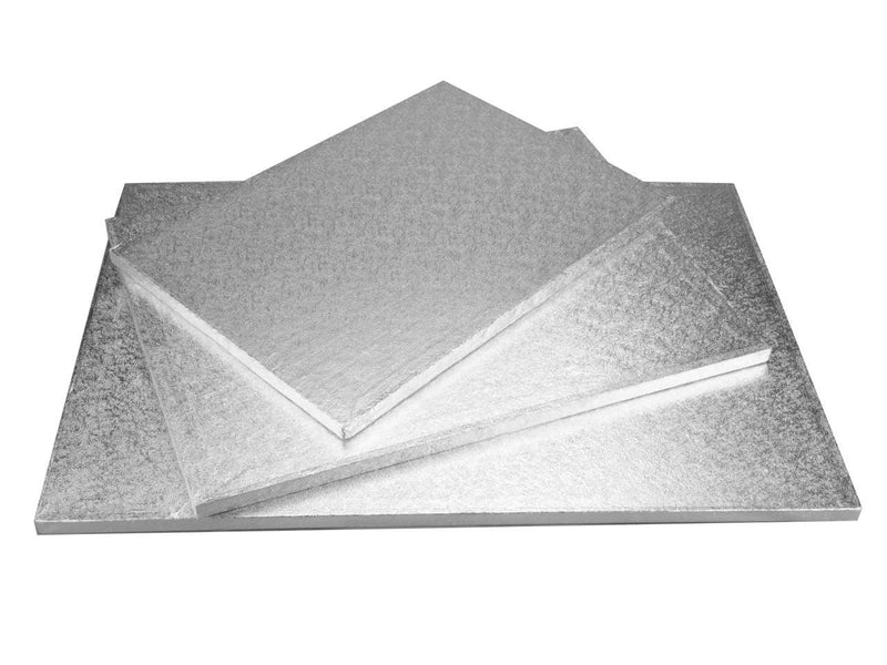 Cakeboard rechteck silber, 40x20cm - Tortendekoshop