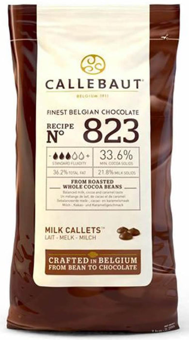 Callebaut Chocolate Callets Vollmilch, 1kg - Tortendekoshop