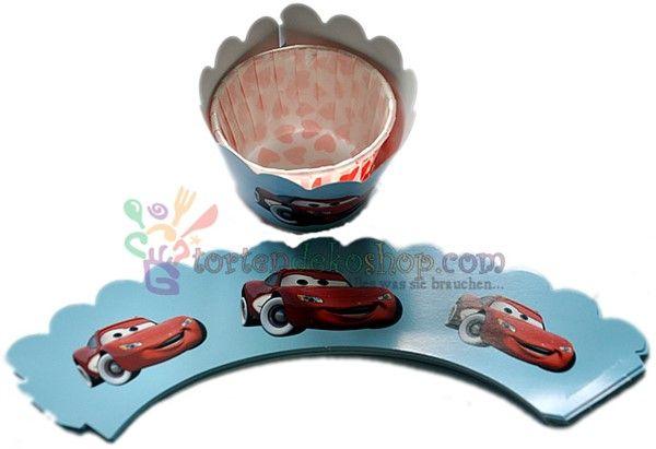 Cars Cupcake Wrappers - Tortendekoshop