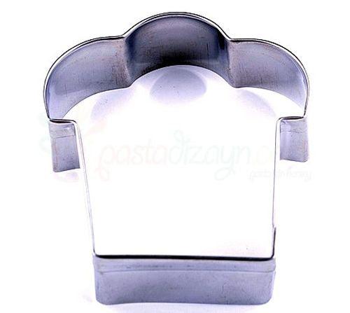 Cupcake Ausstechform, Edelstahl - Tortendekoshop