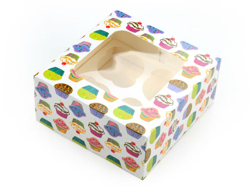 Cupcake Box Törtchen, 2er Set - Tortendekoshop