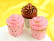 Cupcake Cup blau, 20 Stück - Tortendekoshop