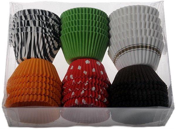 Cupcakeformen verschiedene Farben,450 Stk - Tortendekoshop