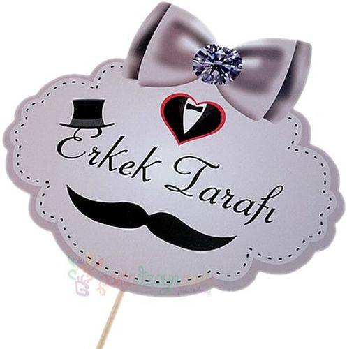 Deko Sprechballon für Bräutigams Freunde - Tortendekoshop