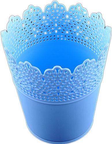 Dekoration Vase Aus Plastik Blau - Tortendekoshop