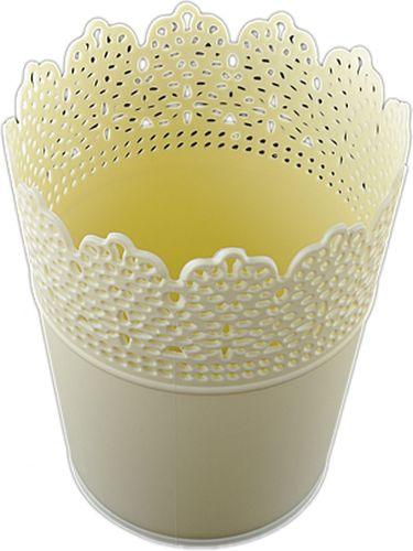 Dekoration Vase Aus Plastik Gelb - Tortendekoshop