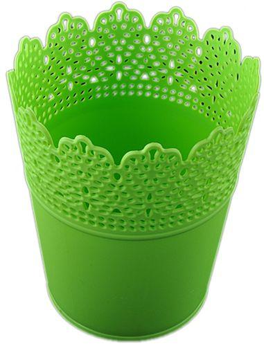 Dekoration Vase Aus Plastik Grün - Tortendekoshop