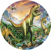 Dinosaurs Tortenaufleger, Rund - Tortendekoshop