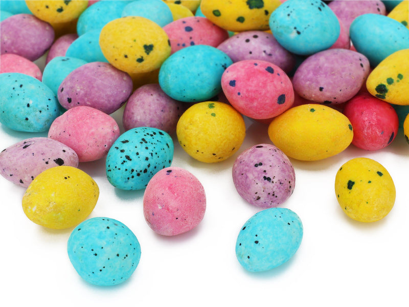 Dragierte Mandeln pastell, 100g - Tortendekoshop