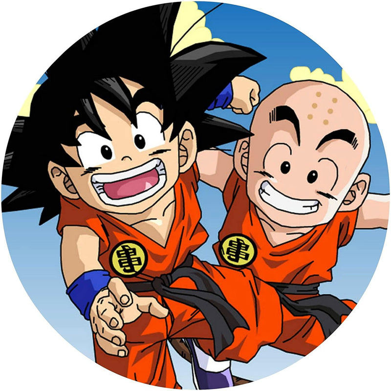 Dragon Ball Runde Tortenaufleger - Tortendekoshop