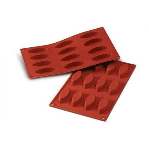 Ellips Schokoladen Silikonform, klein - Tortendekoshop