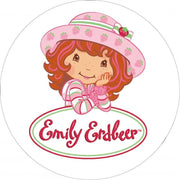 Emily Erdbeer Runde Tortenaufleger - Tortendekoshop