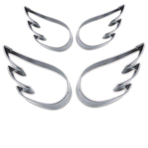 Engelsflügel Ausstechform, Edelstahl - Tortendekoshop