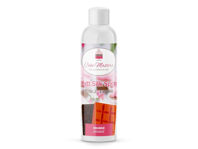Farbspray Matt Silk orange, 100ml - Tortendekoshop