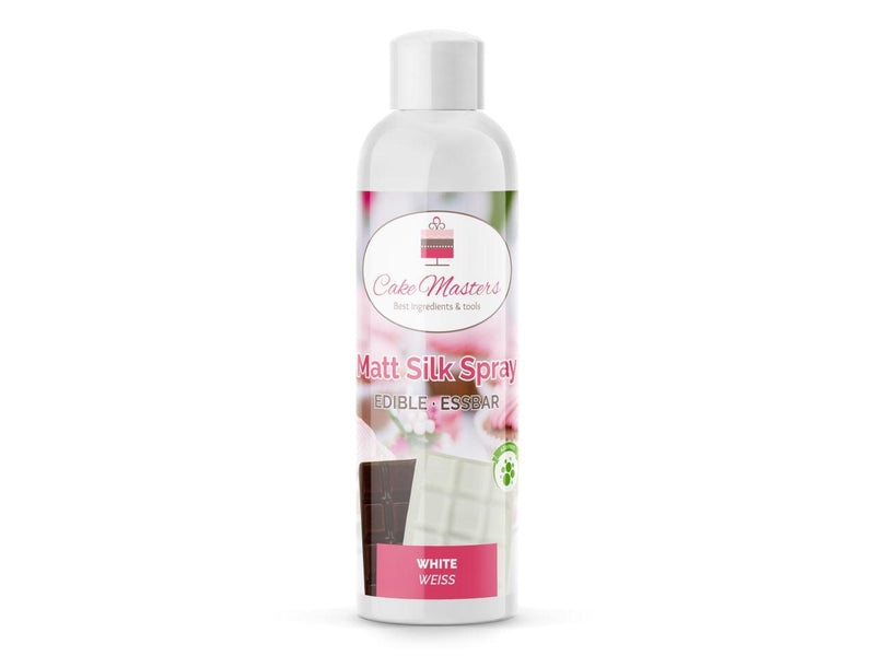 Farbspray Matt Silk weiß, 100ml - Tortendekoshop
