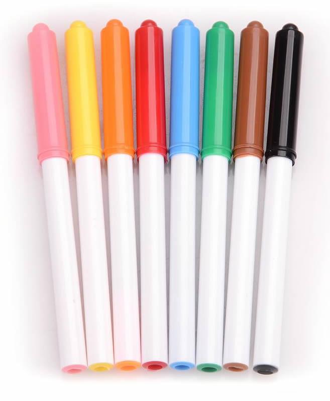Farbstifte mit Lebensmittelfarbe, 8er Set - Tortendekoshop