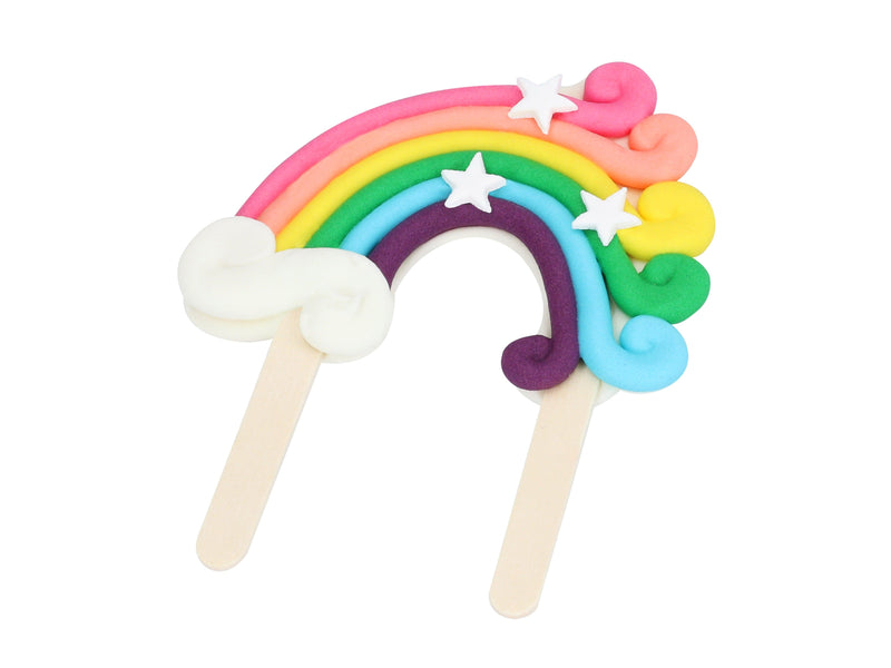 Feinzucker Regenbogen Bunt - Tortendekoshop