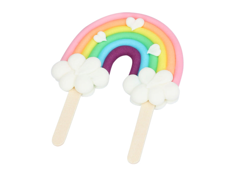 Feinzucker Regenbogen Pastell - Tortendekoshop