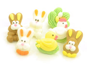 Figuren Ostern Zucker, 7er Set - Tortendekoshop