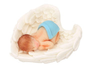 Fondant Baby Boy auf Flügeln - Tortendekoshop