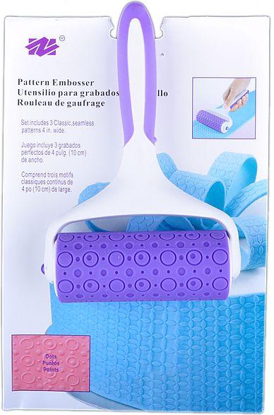 Fondant Schneide Präge Set mit  kreis Muster - Tortendekoshop