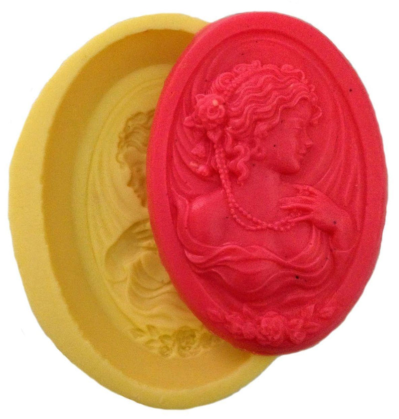Frau Leiter Portrait Silikonform - Tortendekoshop