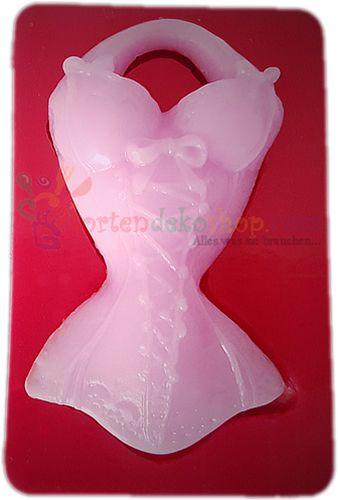 Frauen Korsett Silikonform - Tortendekoshop