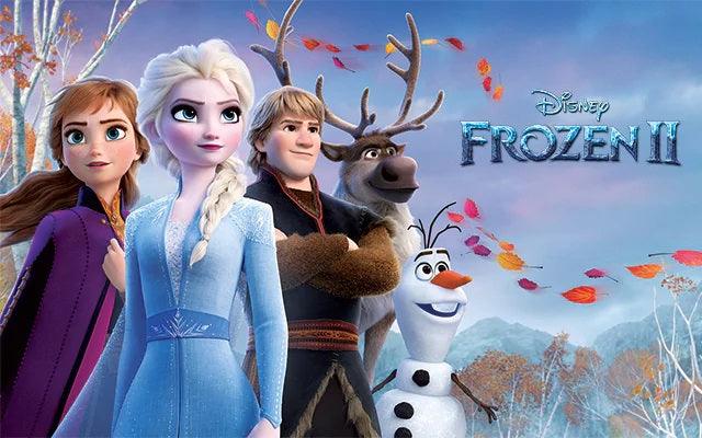 Frozen II, Eiskönigin Tortenaufleger, Rechteckig - Tortendekoshop