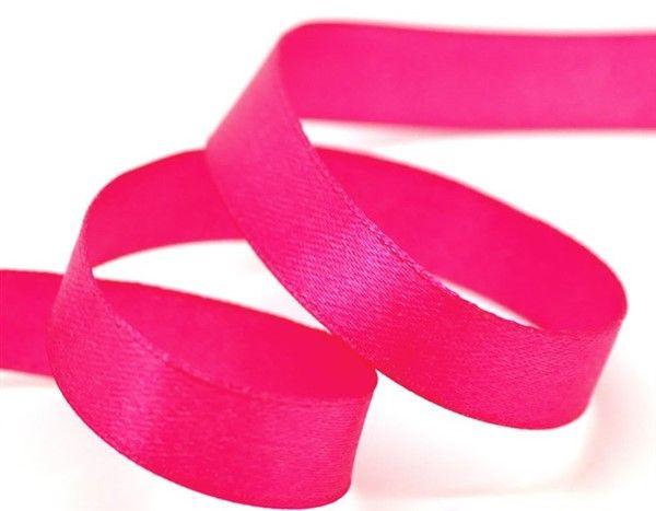 Fuchsia Satin Schleifenband, 1cm - Tortendekoshop