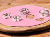 Funcakes Ausgerollte Rollfondant rosa Durchmesser, 36cm - Tortendekoshop