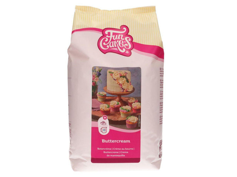 Funcakes Buttercreme Mix, 4kg - Tortendekoshop