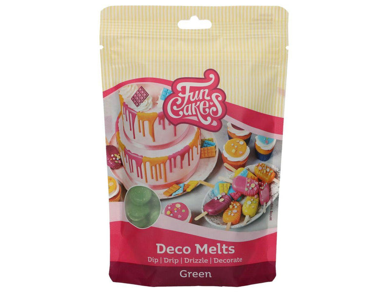 FunCakes Deko Melts Grün, 250g - Tortendekoshop