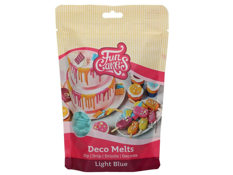 FunCakes Deko Melts Hellblau, 250g - Tortendekoshop