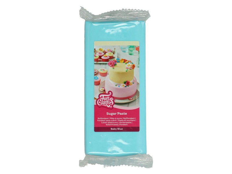 Funcakes Fondant Babyblau, 1kg - Tortendekoshop