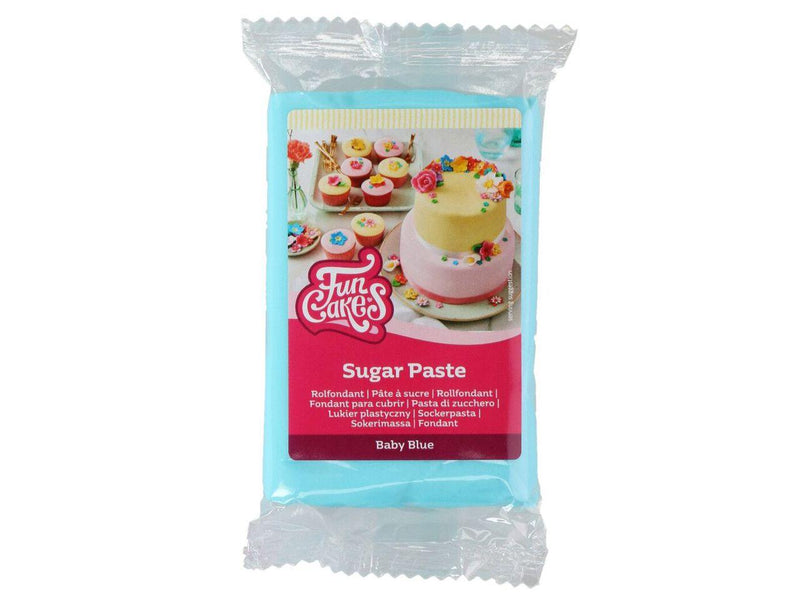 Funcakes Fondant Babyblau, 250g - Tortendekoshop