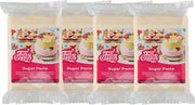 Funcakes Fondant Elfenbein Ivory, 4x250g - Tortendekoshop