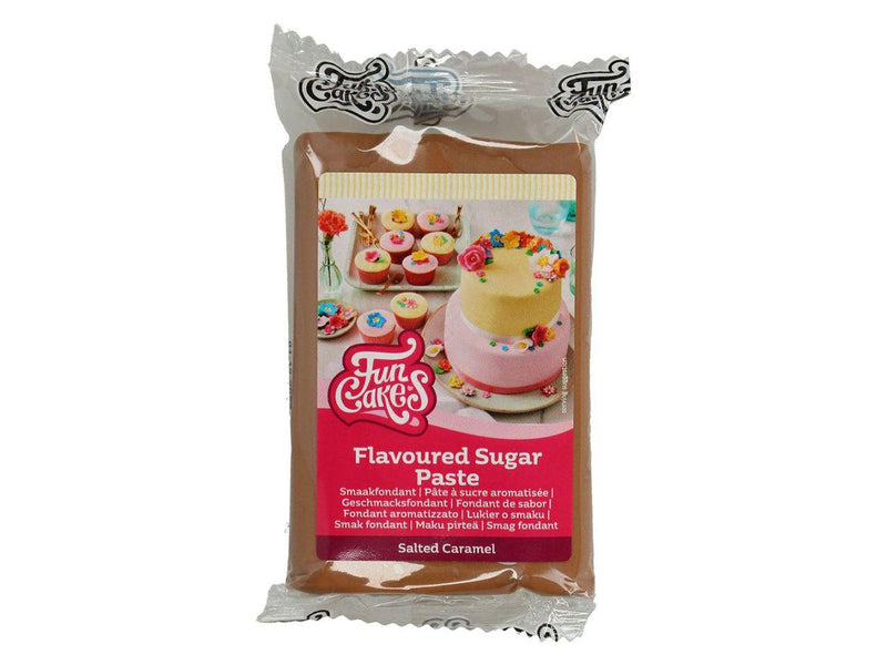 FunCakes Fondant Flavour Gesalzenes Karamell, 250g - Tortendekoshop