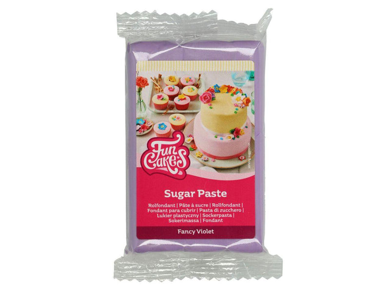 Funcakes Fondant Hell violett, 250g - Tortendekoshop