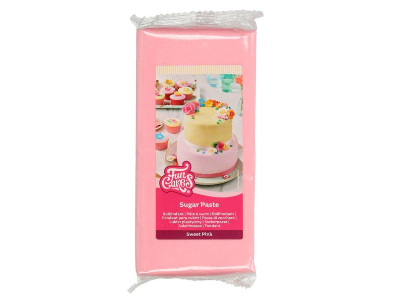 Funcakes Fondant rosa, 1kg - Tortendekoshop