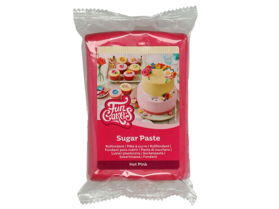 Funcakes Fondant rosarot, 250g - Tortendekoshop