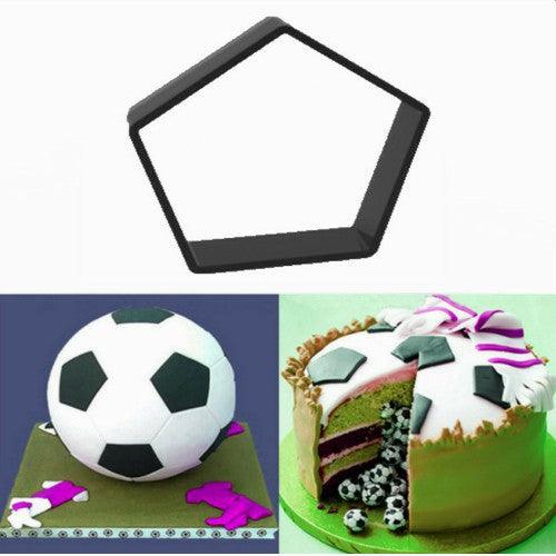 Fußball Ausstecher Set, Klein - Tortendekoshop