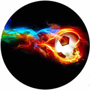 Fußball Thema-1 Runde Tortenaufleger - Tortendekoshop