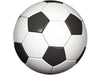 Fußball Thema-4 Runde Tortenaufleger - Tortendekoshop